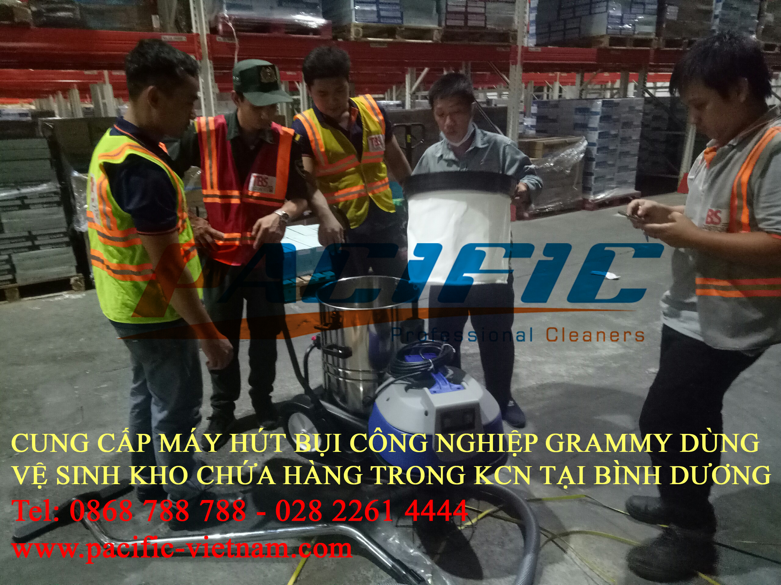 MÁY HÚT BỤI CÔNG NGHIỆP DÙNG CHO KHO HÀNG LOGISTICS