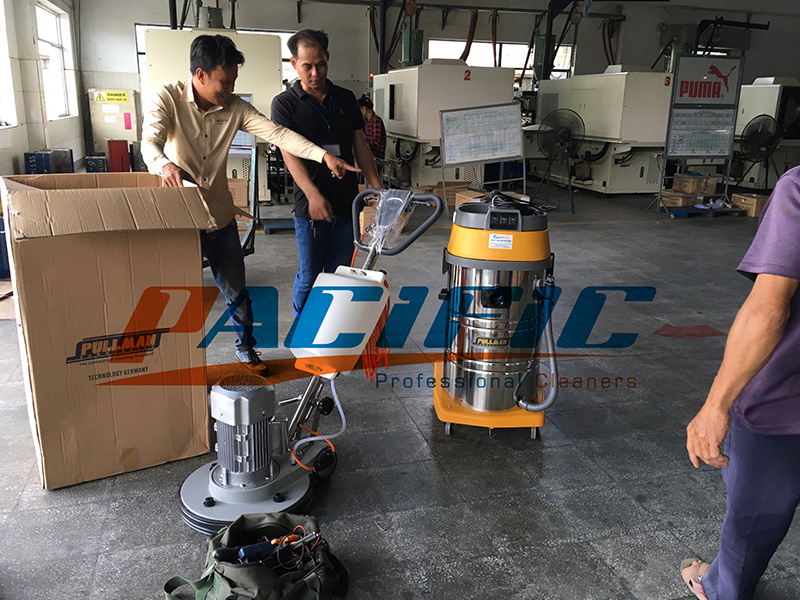 MÁY CHÀ ĐƠN/ MÁY HÚT BỤI CÔNG NGHIỆP DÙNG XỬ LÝ BỀ MẶT NỀN NHÀ XƯỞNG