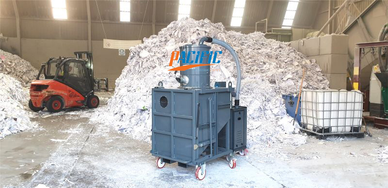 Máy hút bụi công nghiệp dùng cho ngành giấy