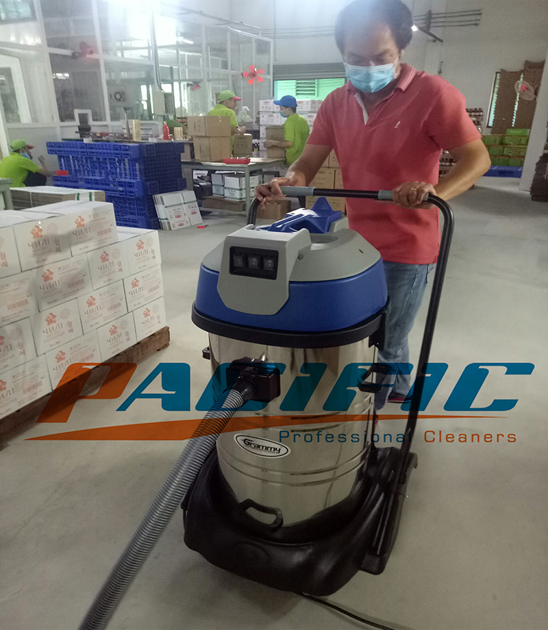 MÁY HÚT BỤI CÔNG NGHIỆP CHO NHÀ MÁY GIA VỊ THỰC PHẨM