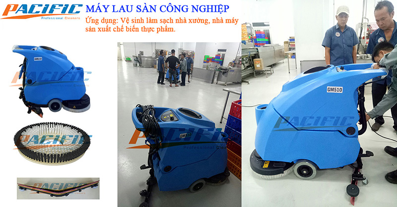 MÁY LAU SÀN NHÀ XƯỞNG CHẾ BIẾN THỰC PHẨM